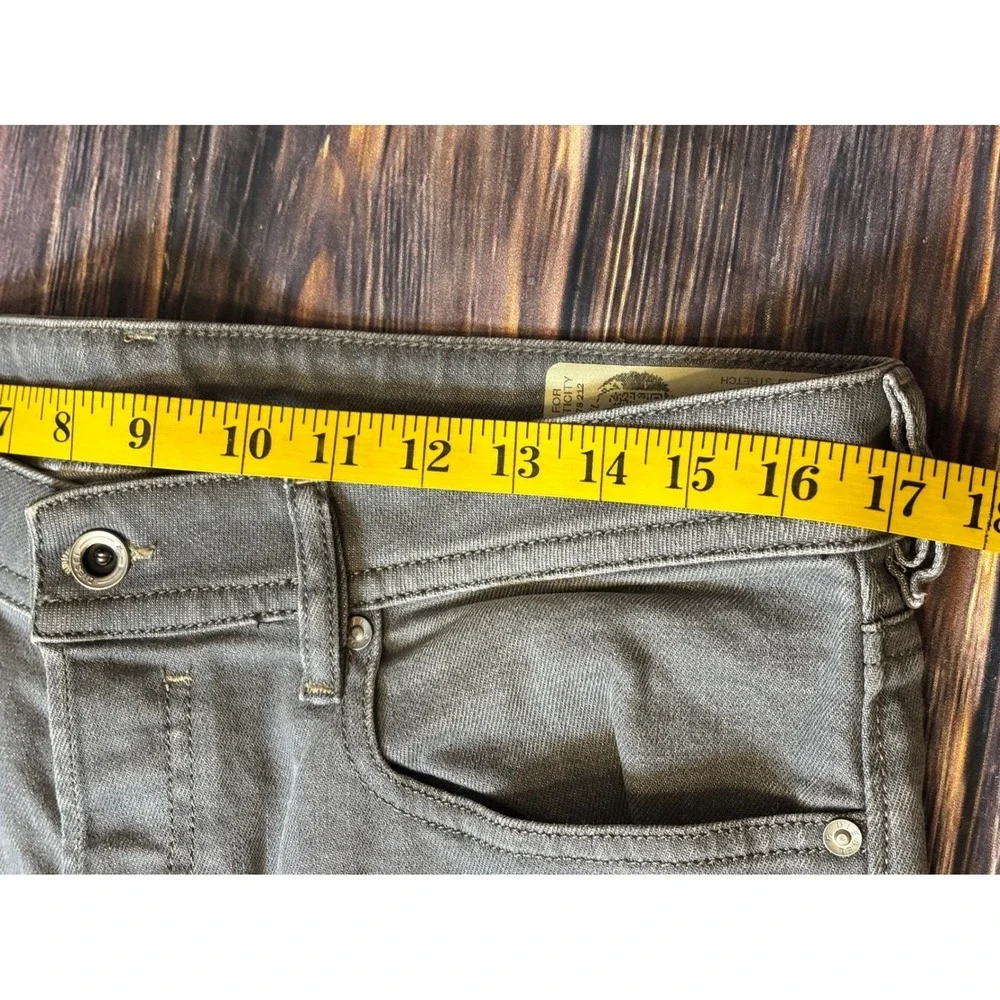 Diesel Buster Jeans Mens 33X34 Gray Stretch Slim Tapered Denim Italian Designer